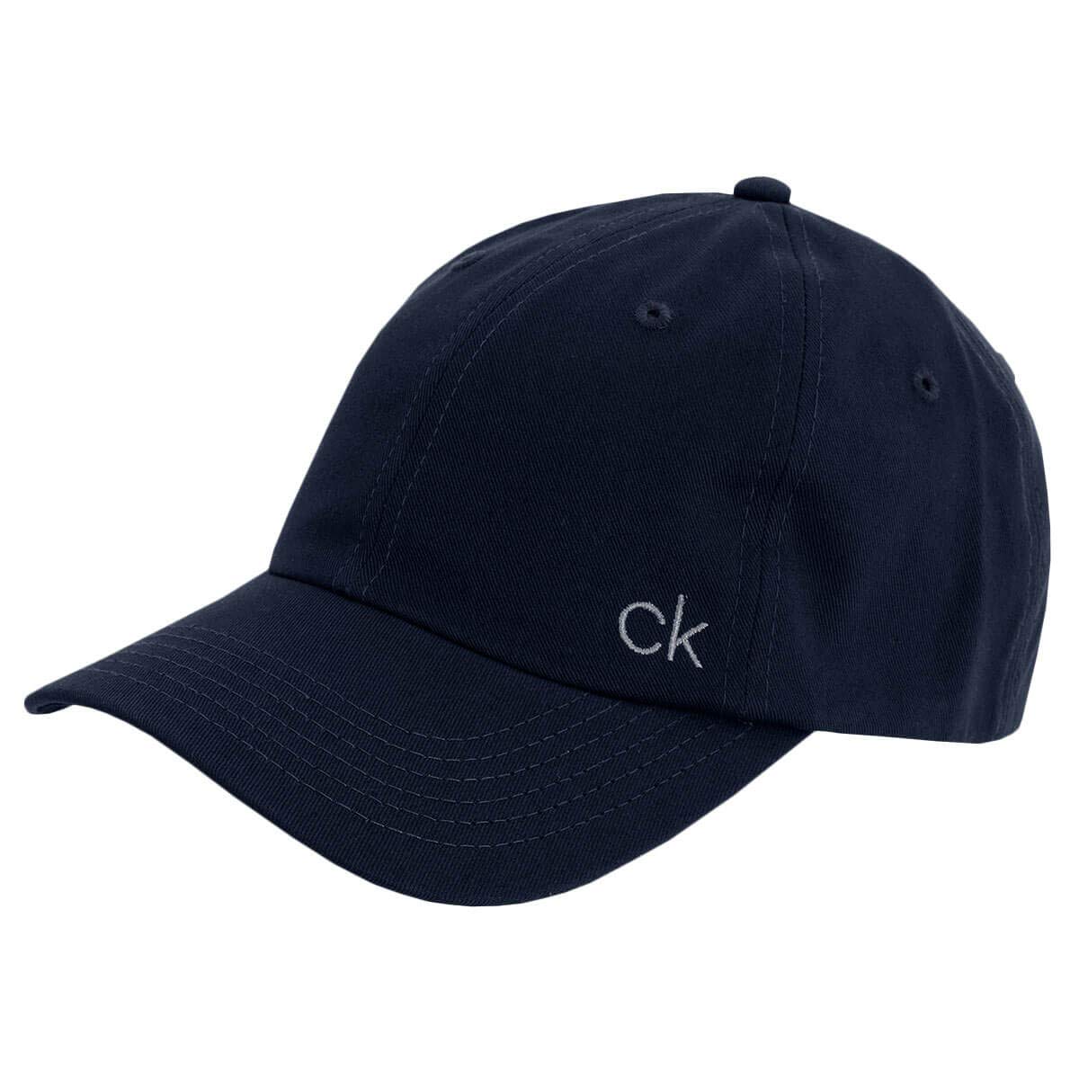 Calvin Klein Mens 2025 Classic Cotton Adjustable 6 Panel Baseball Cap