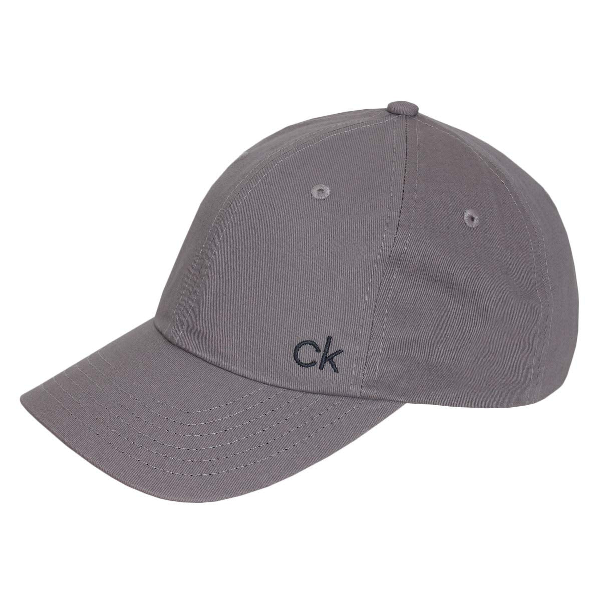 Calvin Klein Mens 2025 Classic Cotton Adjustable 6 Panel Baseball Cap