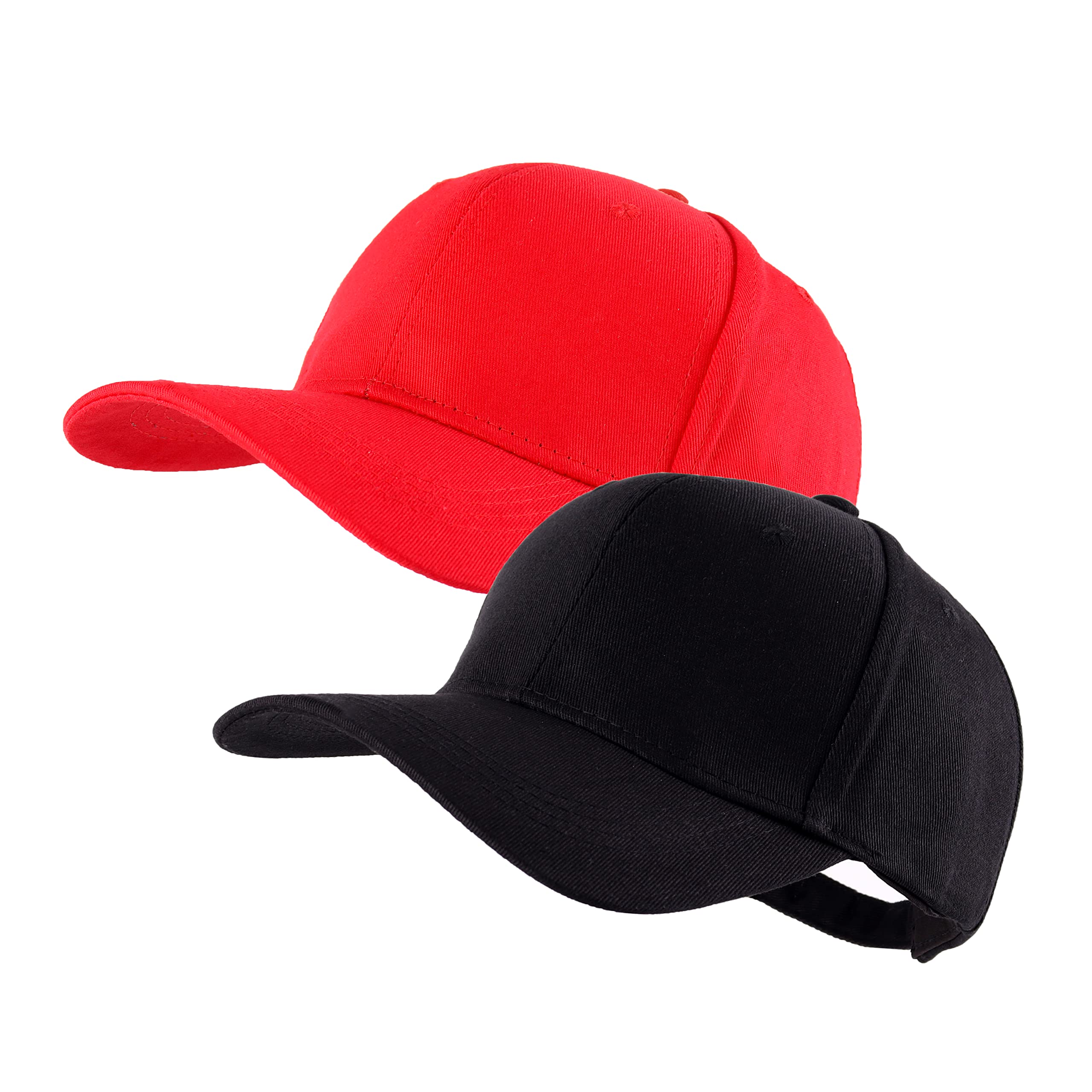 LANGZHEN Unisex Baseball Cap 100% Cotton Fits Men Women Washed Denim Adjustable Dad Hat