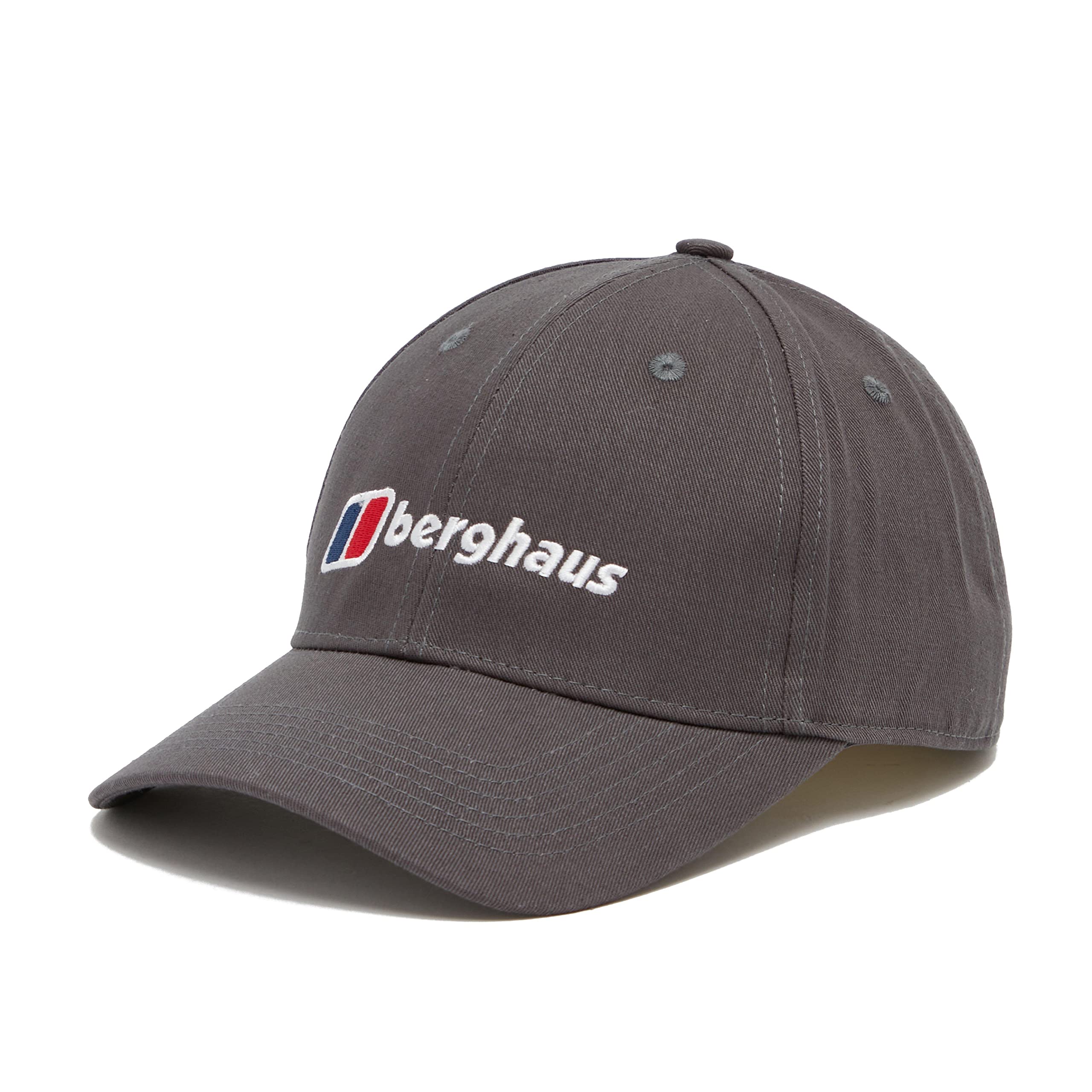 Berghaus Men's Logo Recognition Baseball Cap | Snap Adjuster, Grey, One Size
