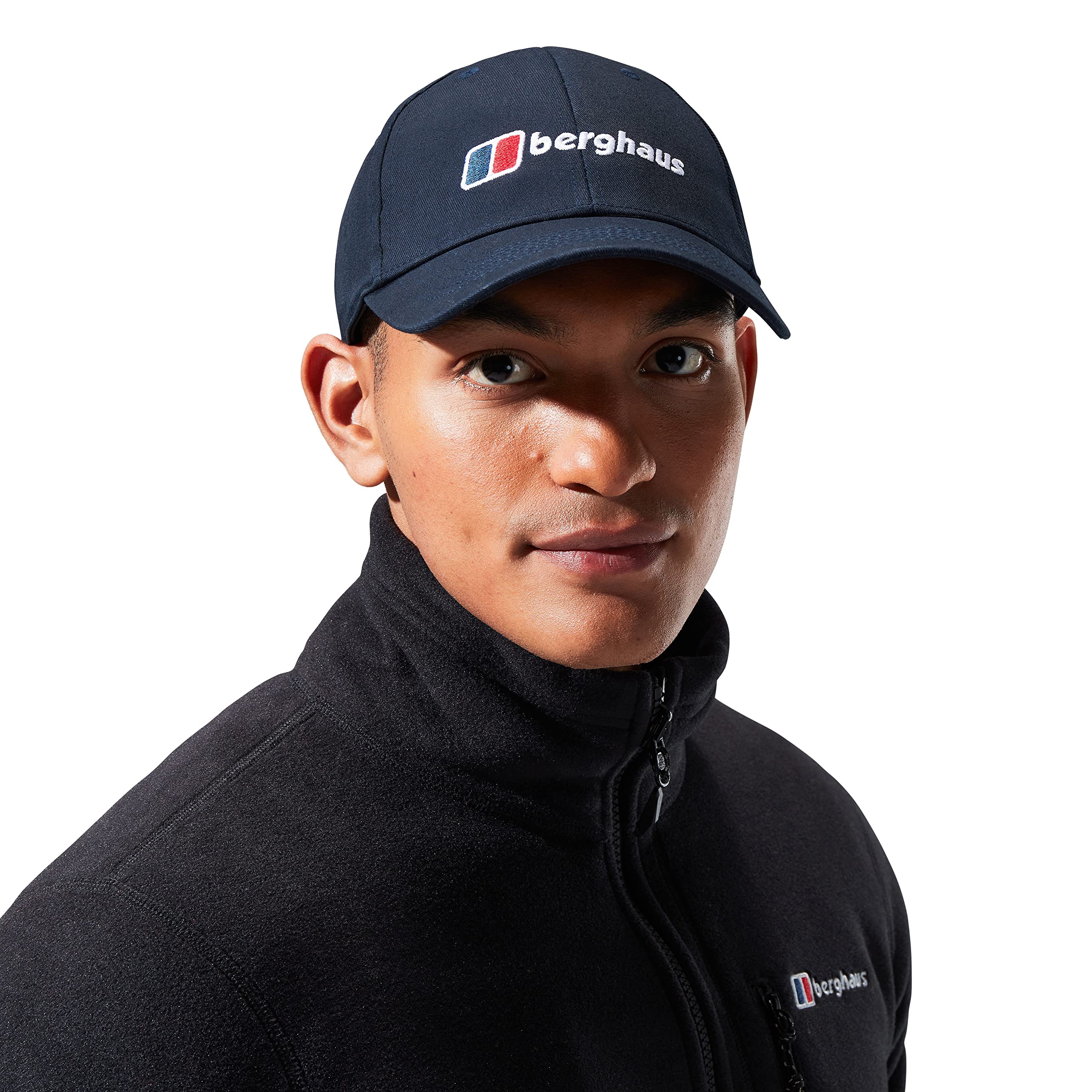 Berghaus Men's Logo Recognition Baseball Cap | Snap Adjuster, Grey, One Size