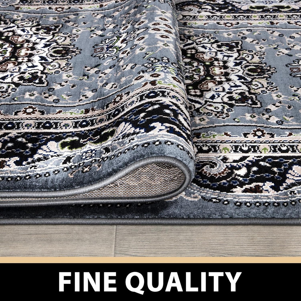 Carpet Rug Jute Living Room Bedroom Sitting Room Lounge 120x170 cm Rada Floral