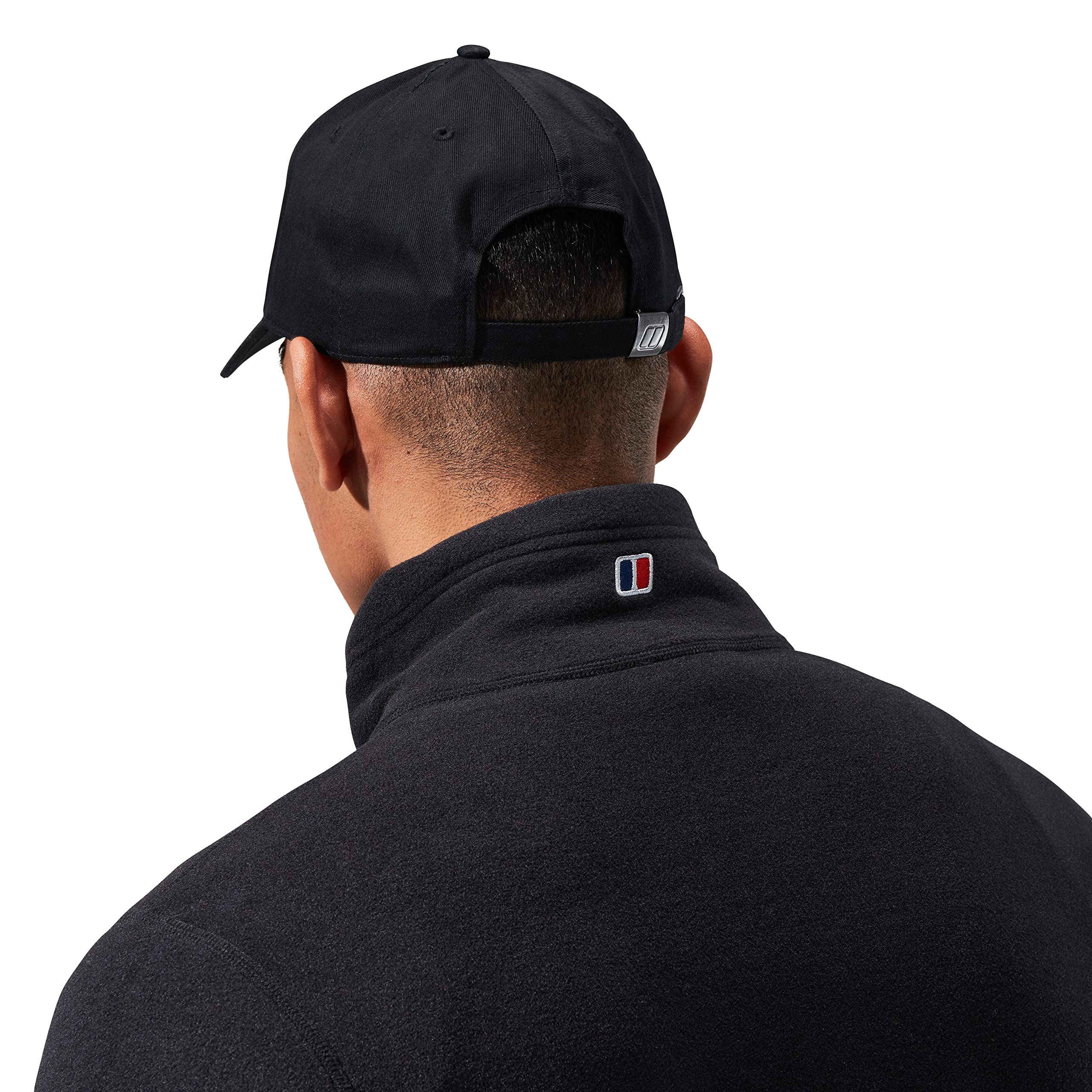 Berghaus Men's Logo Recognition Baseball Cap | Snap Adjuster, Grey, One Size
